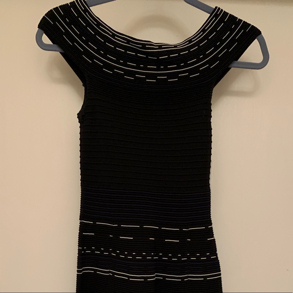 Ted Baker off the shoulder midi dress